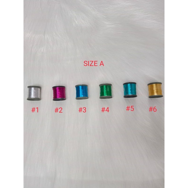 benang metalik/benang wrapping joran/BENANG WRAPPING METALIK UNTUK LILIT JORAN / CUSTOM JORAN/ Benan