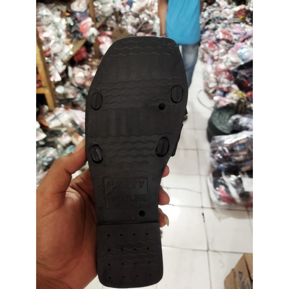 Sandal selop pita design elegan dari Balance 268-X21 (37-40) Sandal wanita model terbaru