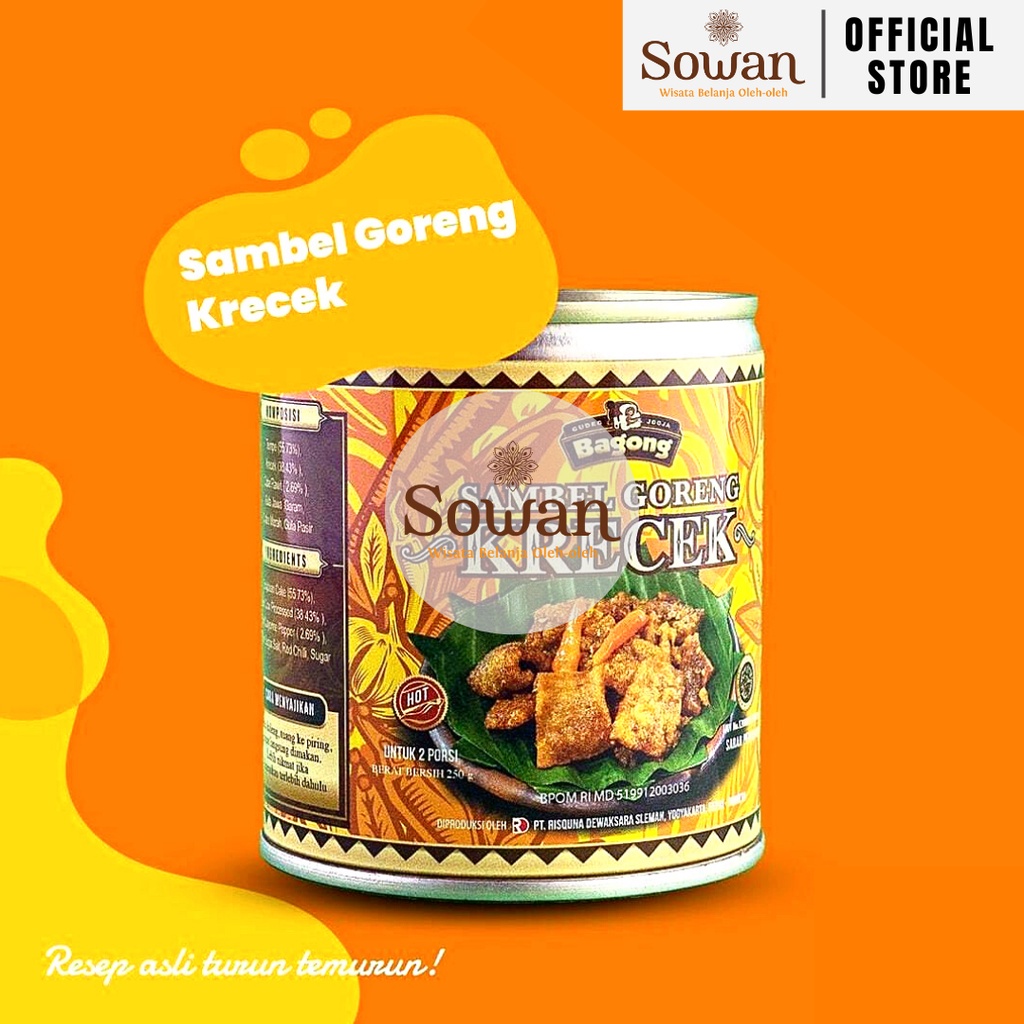 

Gudeg Bagong Sambal Goreng Krecek
