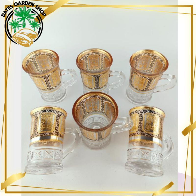 Jual Gelas Arab Gelas Set Cangkir Teh Gelas Kopi Shopee Indonesia 8885