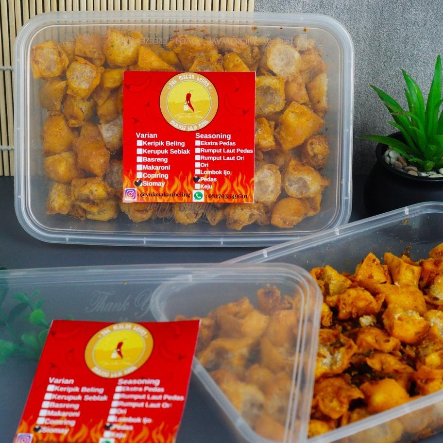

ƒ SIOMAY KERING DAUN JERUK KEMASAN TEPAK 100gram ➪