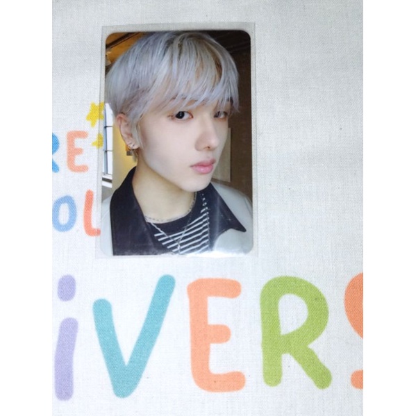 photocard official JISUNG glitch mode