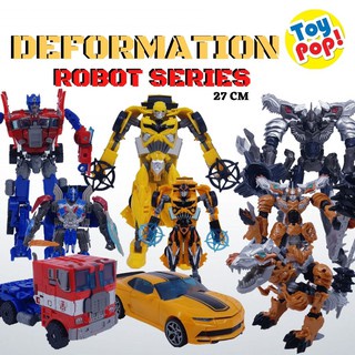 Mainan anak Robot Transformation Deformation Grimlock Hitam