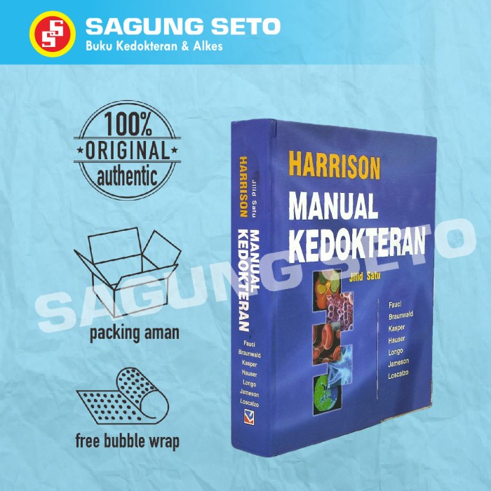 Must Have Harrison Manual Kedokteran Jilid 1 Edisi 17 Termurah