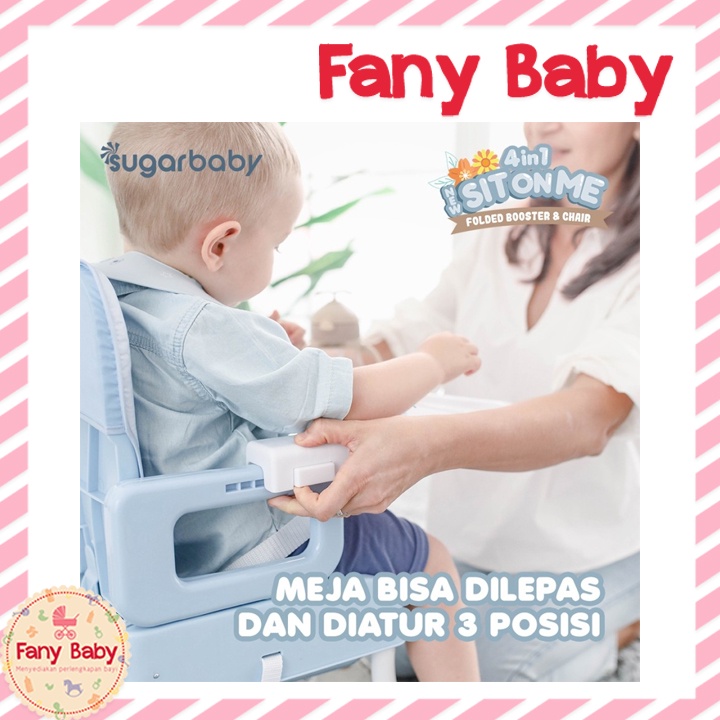SUGAR BABY 4IN1 SITONME FOLDED BOOSTER &amp; CHAIR