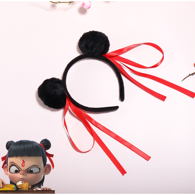 AC036 Bandana Bando Headband Makeup atau Cuci Muka Karakter Imut dan Lucu Model Korea