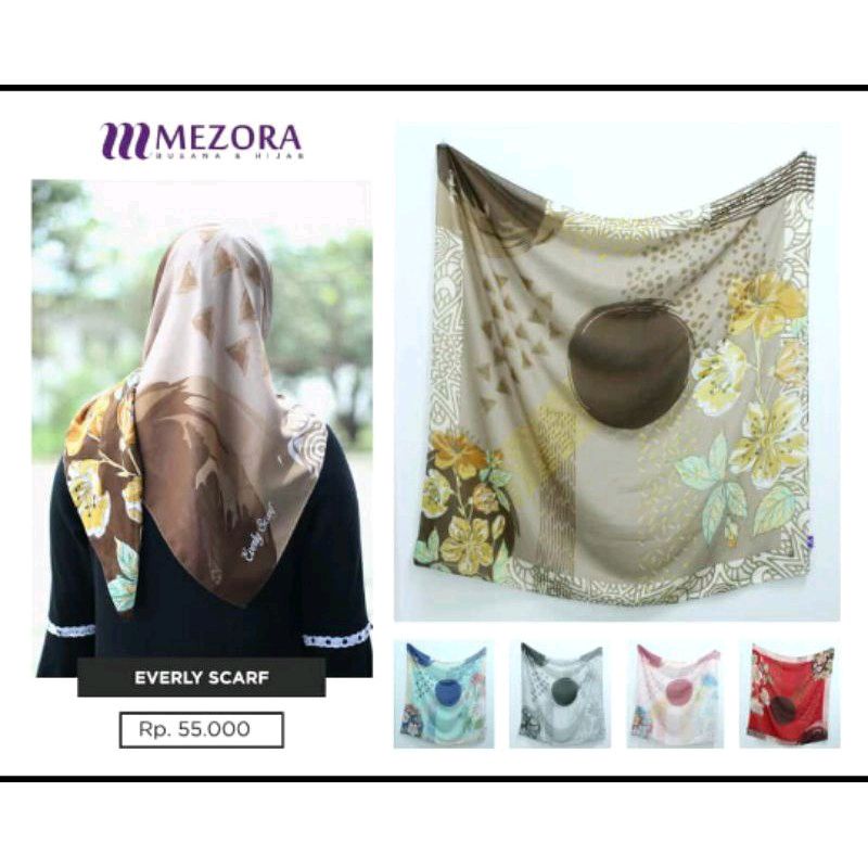 Kerudung segi empat mezora