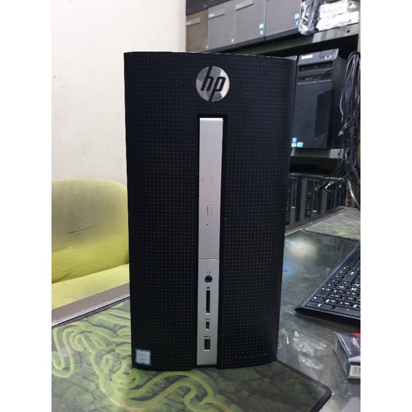 PC BUILTUP HP PAVILION CORE i3 7100 RAM 4GB DDR4 SSD 256GB NVME