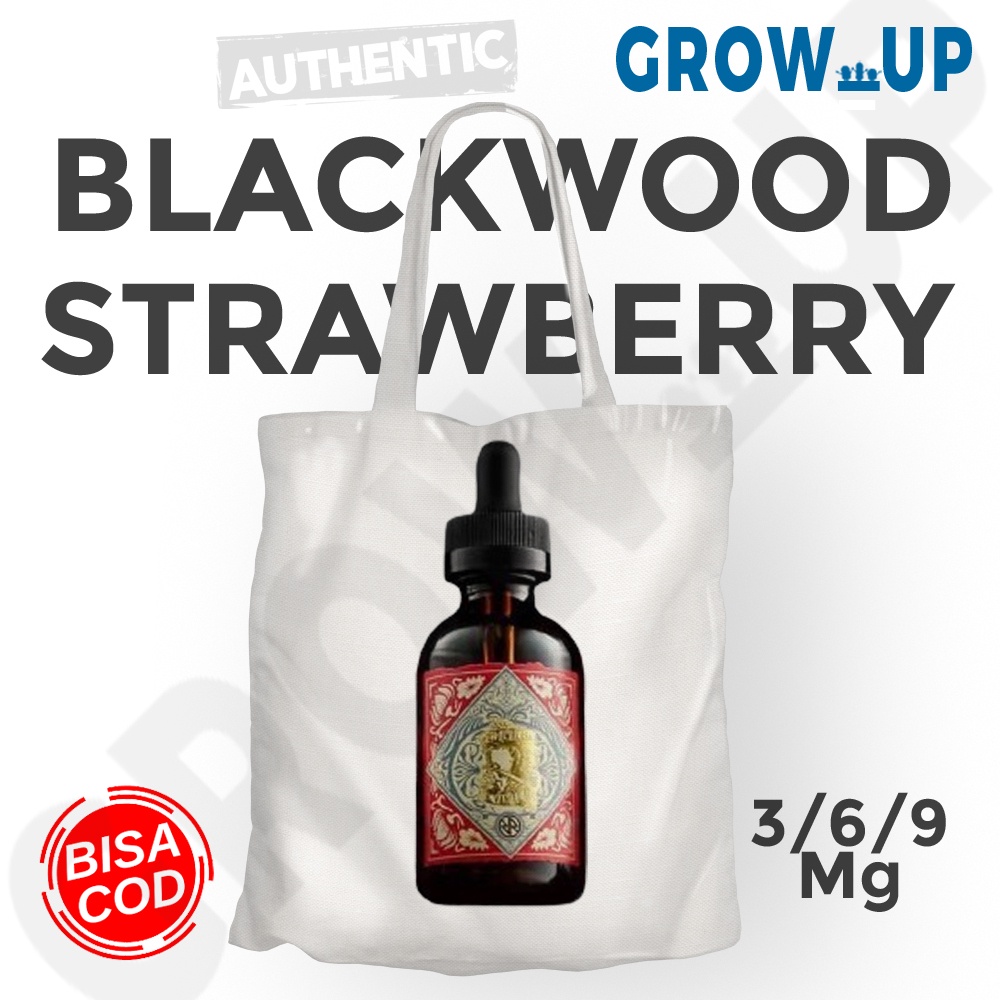 tote bag x BLACKWOOD MASTERPIECE RASA Strawberry Vanilla BY RCKS LIQUIDE VAPEE MURAH PROMO