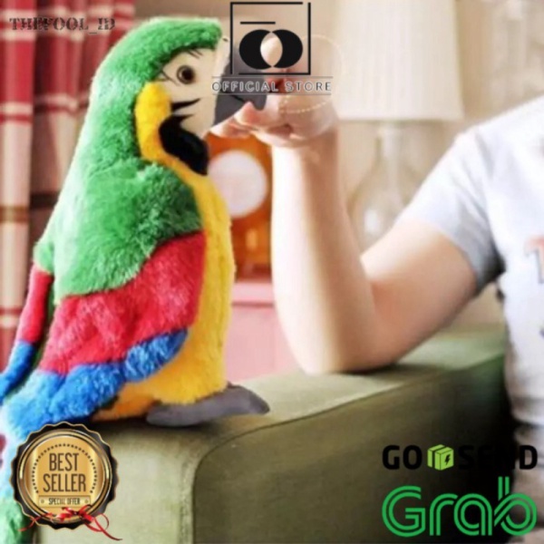 

Jual Boneka Talking Burung Beo Mainan Anak Bisa Meniru Suara gerak TFID Murah