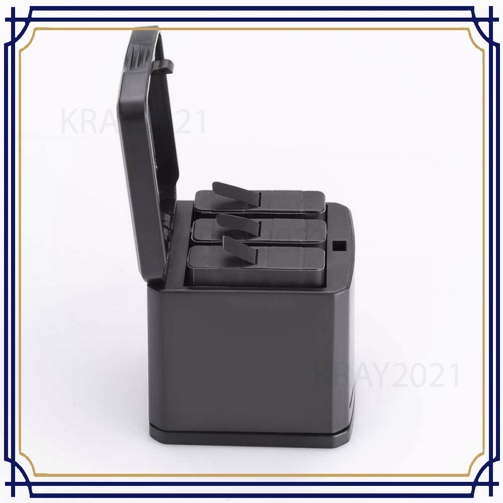 Charger Baterai 3 Slot for GoPro Hero 5/6/7 - GP-BCG-502