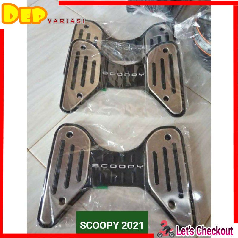 Karpet Pijakan Kaki Scoopy 2021 Original