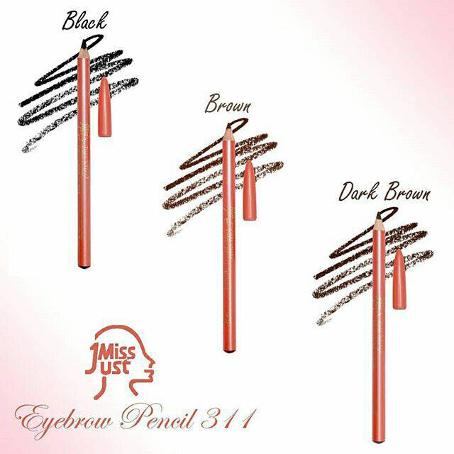 ✿ELYSABETHME✿ Just miss pensil alis make up eyebrow orange oranye asahan