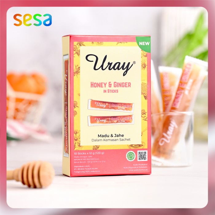 

Uray Honey & Ginger in Stick 120 g