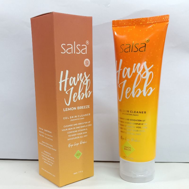 SALSA Hans Jebb Peeling Gel - LB Skin Cleanser Scrub Eksfoliasi solusi untuk Penghilang Daki