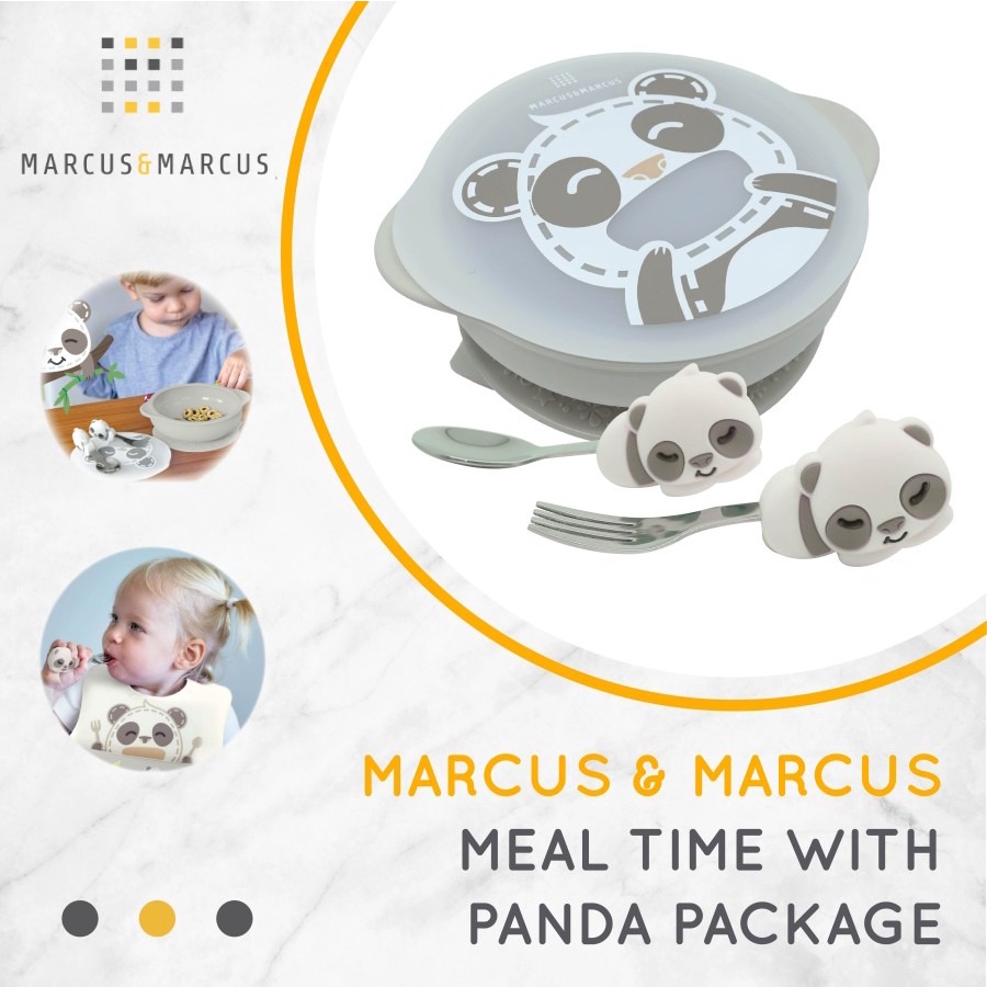 Marcus and Marcus | Meal Time With Panda Gray Package