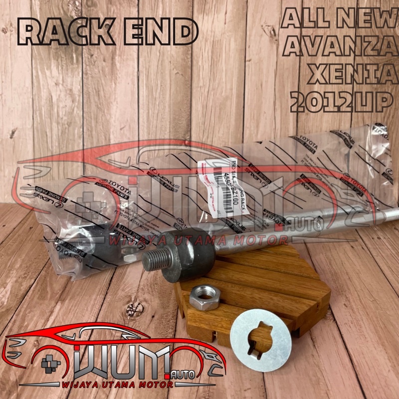 RACK END LONG TIE ROD ALL NEW AVANZA VELOZ XENIA 2012 UP