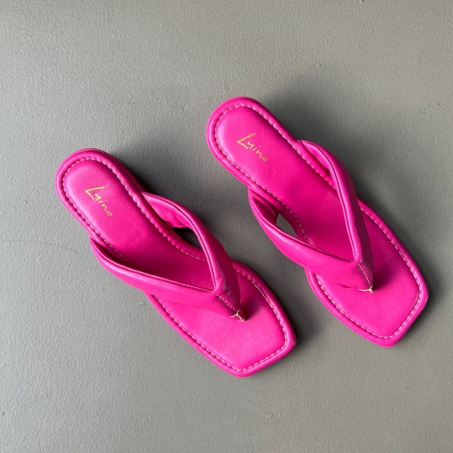 LUINO ava sandal new collection sandal jepit Korea sandal kekinian sandal puffy sandal wanita murah 