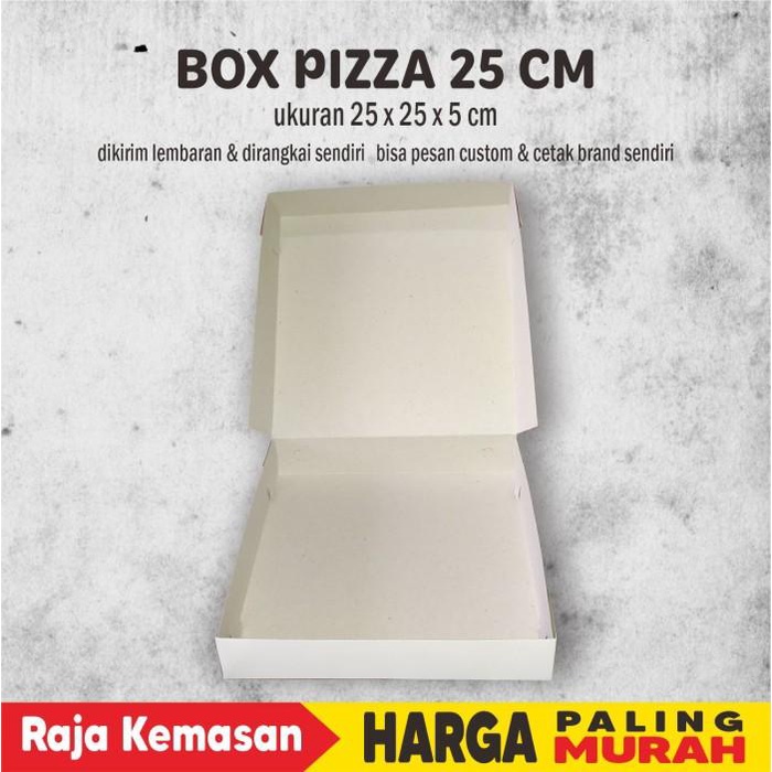 

Box Pizza, Dus Pizza, Kardus Pizza, Pizza Box Ukuran 25Cm 025