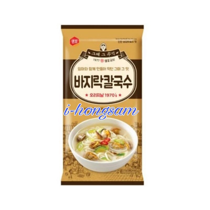 

Sempio Kal Guksu Clam Noodle Soup (Mi Instan Bumbu Sup Kerang )100,3gr