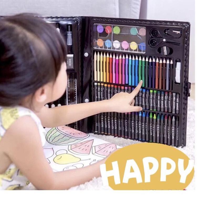 

[A-86 ☎] Crayon Set 150pcs / Krayon Mewarnai Anak 150pcs / Pensil Warna Set 150pcs-banyak diminati