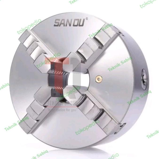 Chuck bubut 10 inch 4 jaw - chuck bubut k12 250 inch - klaw k12 10in selalu promo
