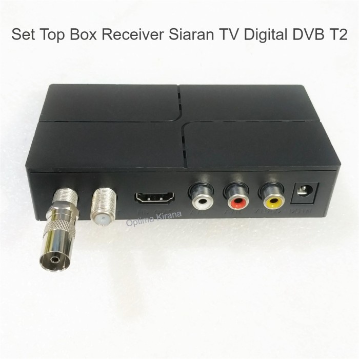 Set Top Box STB Receiver Digital TV Tuner Box 1080P DVB-T2 Super HD