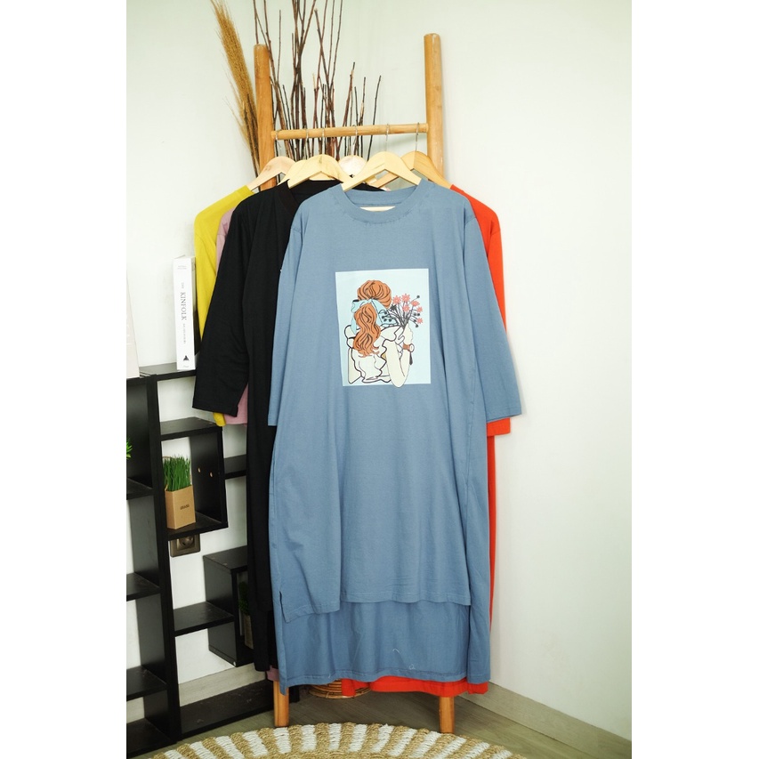 ALVINA MIDI DRESS / DRESS TERBARU / DRESS KEKINIAN / DRESS MURAH