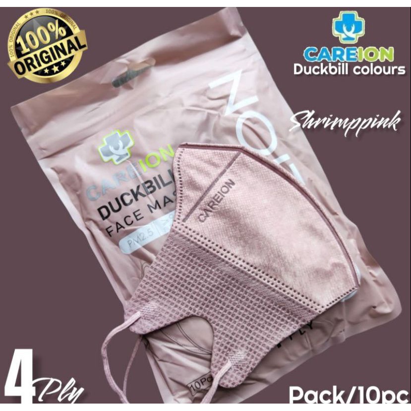 MASKER DUCKBILL CAREION ISI 10PACK/ DB CAREION ISI 10