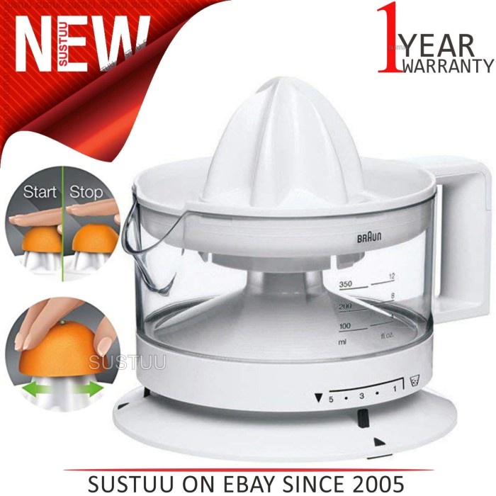 Noodle Maker Braun Cj 3000 Tribute Collection Electric Citrus Juicer