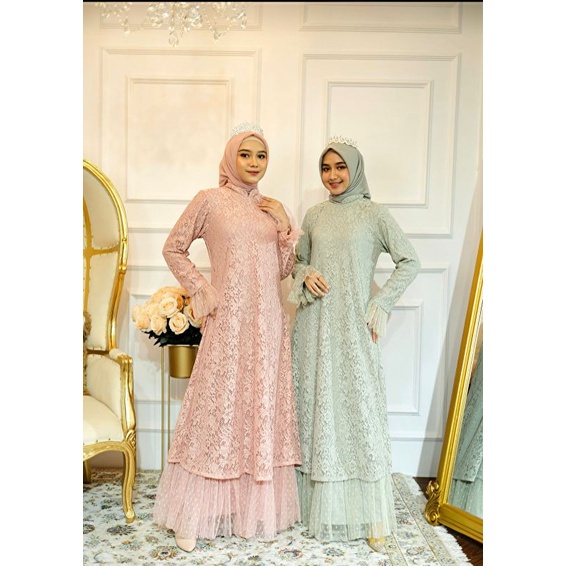 JUMBO LD 130CM//KEBAYA ORIGINAL//KEBAYA MODERN//GAMIS CORLA//BAJU PESTA BRUKAT//SERAGAMAN KELUARGA//BAJU WISUDA//BAJU LEBARAN//By MiraJaya//MDHBROTHER