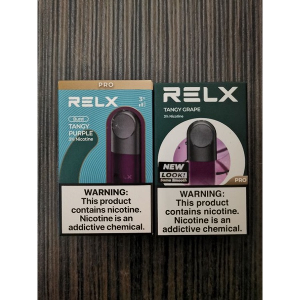 relx infinity essential pod pro 1 pack Tangy grape