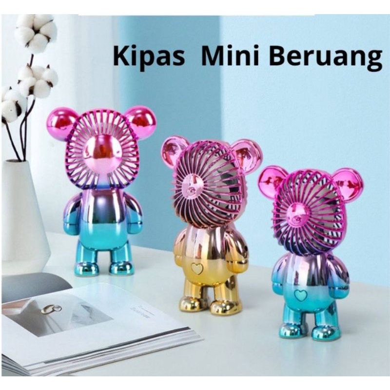 KIPAS MINI BERUANG /KIPAS PORTABLE KARAKTER