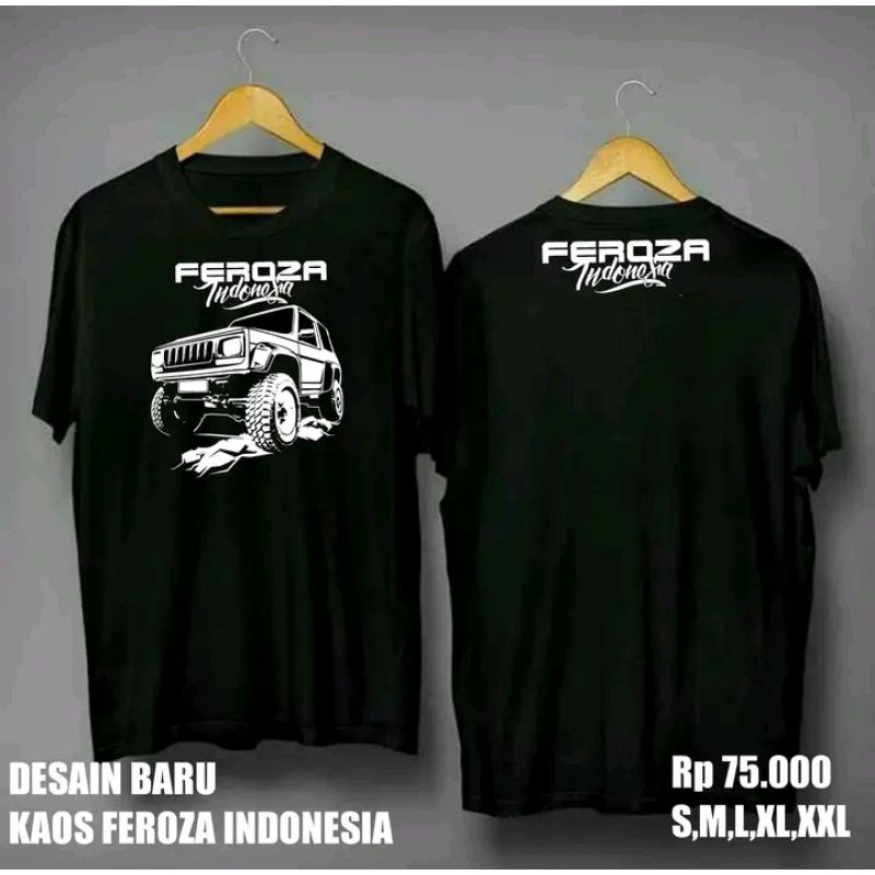 KAOS FEROZA MONSTER INDONESIA