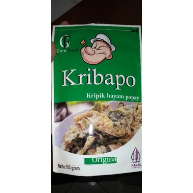 

kribapo kripik bayam popie