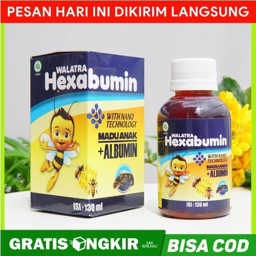 Hexabumin Asli - Obat Nyeri Untuk Anak - Obat Gatal Sirup Untuk Anak