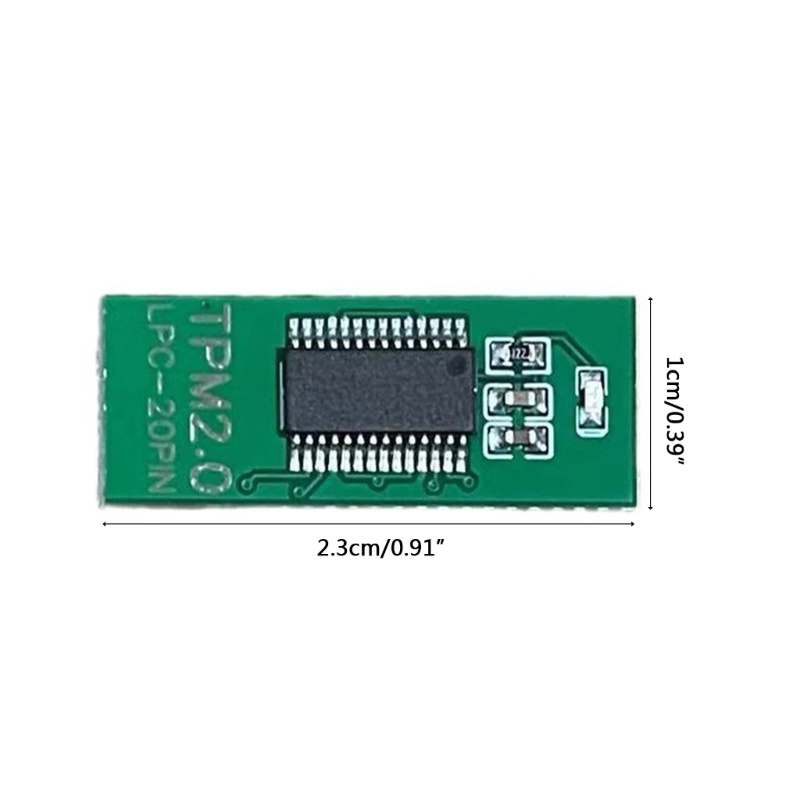Btsg TPM 2.0 Papan Modul Keamanan Enkripsi Remote Kartu Mendukung Untuk Untuk