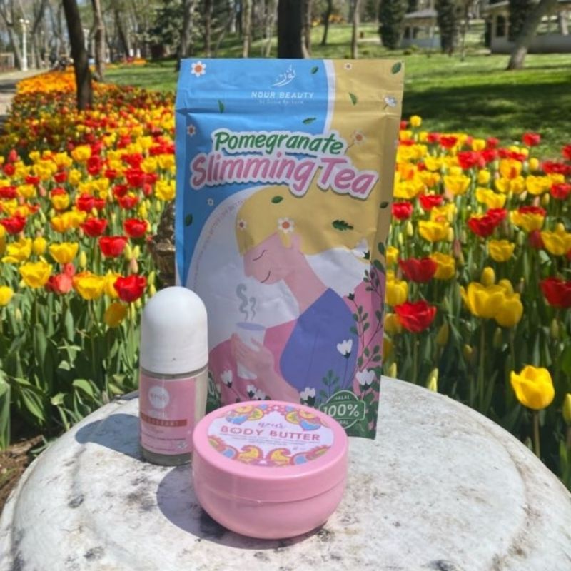 

Nour Slimming Tea | Teh diet | rasa segar | aman pirt