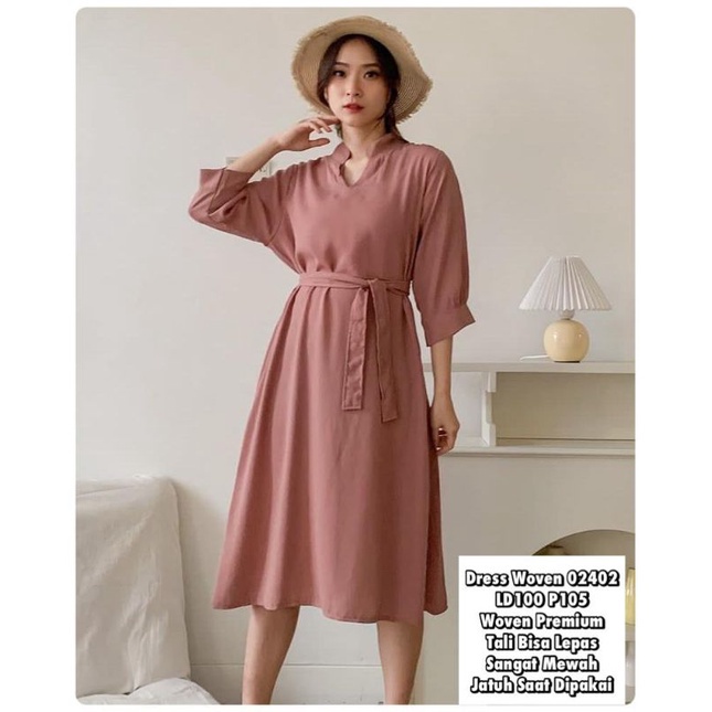 BEFAST - ZSO Dress RORA Wolfis / DRESS LUSIA / Maxy Dress Keluaran Terbaru / Pakaian Wanita Kondangan/Pesta / Dress Lengan Panjang Polos Formal / Fashion Kekinian Wanita Remaja Modis / Dress Wanita Kekinian Trendy