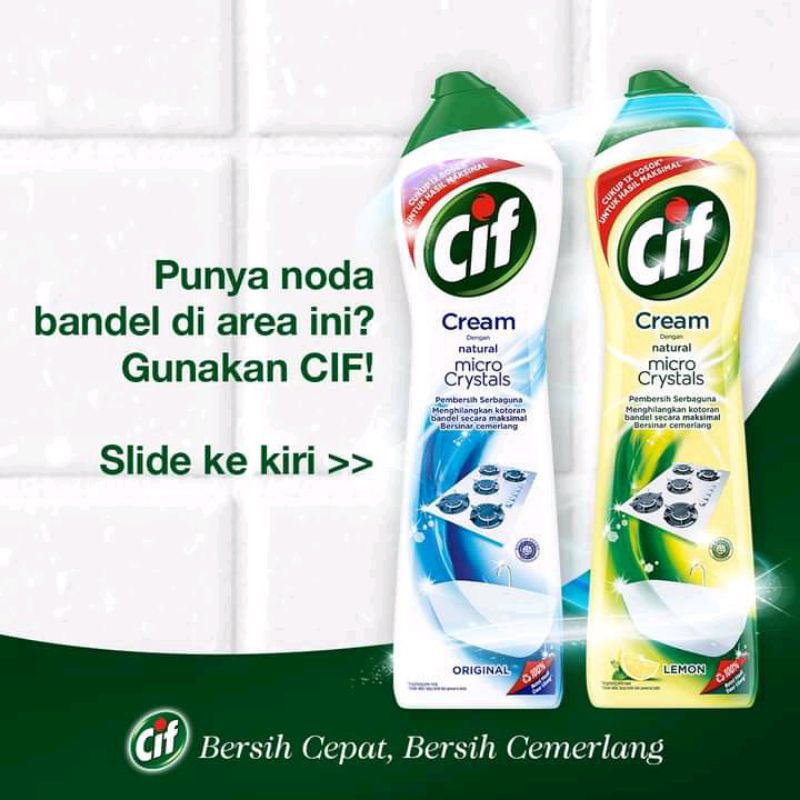 Cif Pembersih Lemon& original