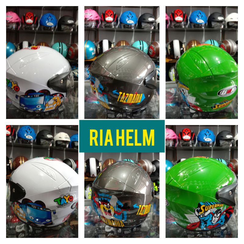 Helm anak TSK tanggung