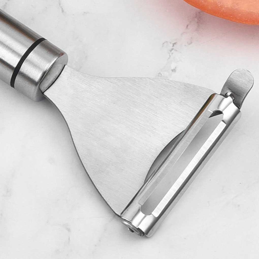 Scraper Stainless Steel Cutter Stripper Kecil Gadget Kentang Planer Aksesoris Ergonomis Bersih Stripping Mudah Alat Buah