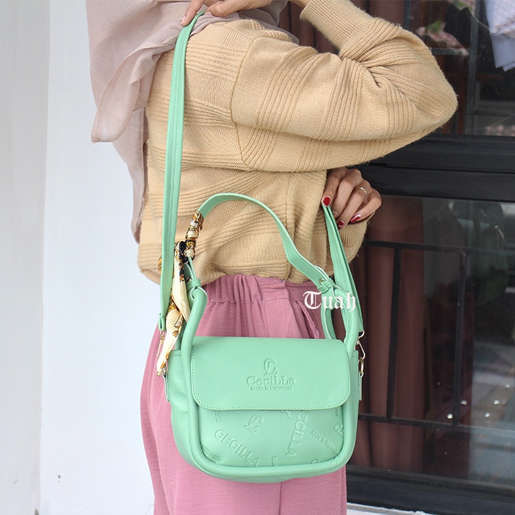 TUAH SLIMBAGS NEW ARRIVAL / Shoulder Bag CeciLLa Premium Multy Fungsi Series high quality MX 59 / Tas Selempang &amp; Bahu Wanita / Tas Wanita Terbaru Kekinian &amp; Terlaris/ Tas OOTD