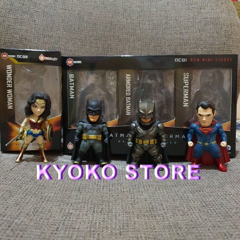 Kids Logic Batman Superman Wonder Woman Kids Nations Action Figure