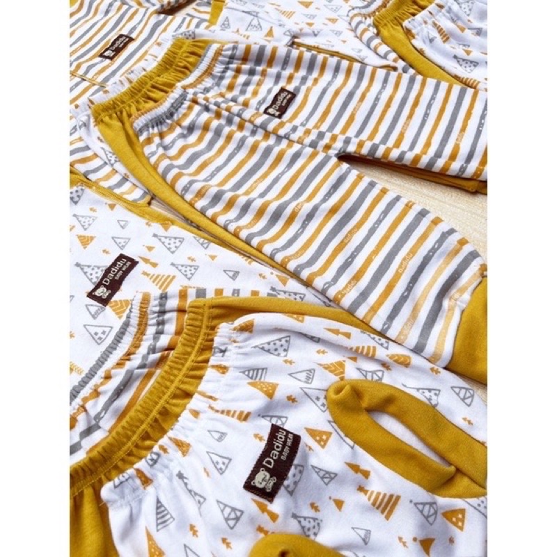 DADIDU MUSTARD SERIES - 18 PCS Paket Baju Bayi Kekinian Celana Bayi Setelan Bayi Baju Bayi Newborn Baju Bayi Baru Lahir Baju Bayi / Paket Baju Bayi Newborn Celana bayi Paket Lengkap Baju Bayi Newborn / Perlengkapan Bayi Baru Lahir Kado Gift Set Baby