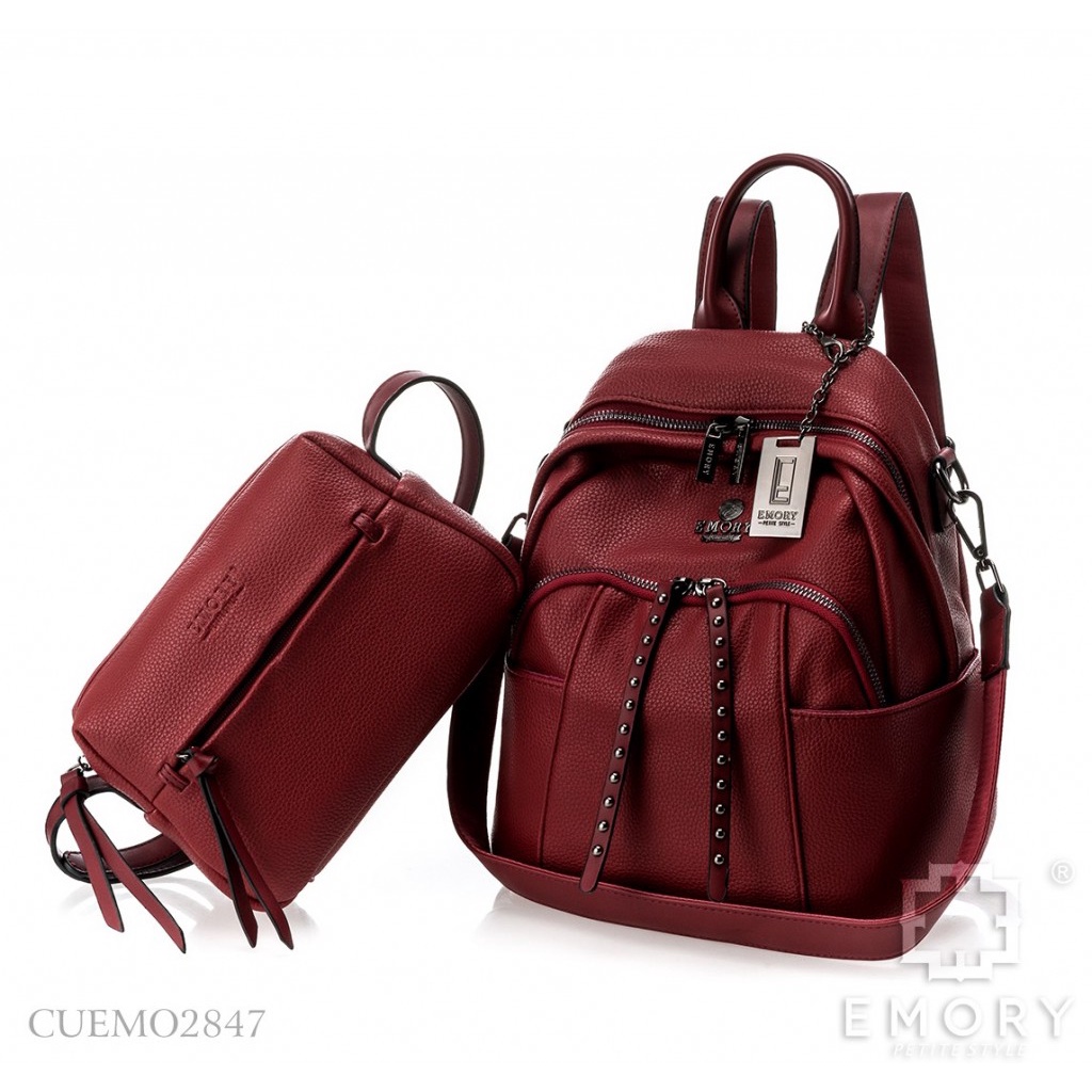 Tas Ransel Wanita EMORYSTYLE  Nakka        CUEMO 2847  2in1 MARBELAYUK