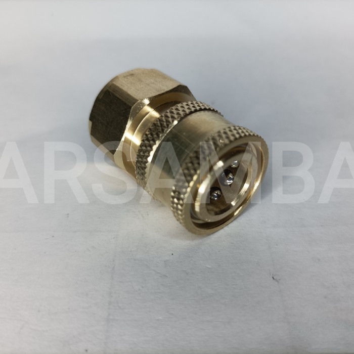 Quick Coupler Female 1/4 Ulir Dalam M22