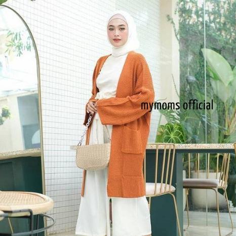 Chekout CARDIGAN RAJUT PANJANG LONG CARDY JUMBO  KARDIGAN RAJUT WANITA HALUS DAN TEBAL KARDIGAN PREM