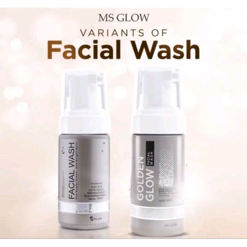 FACIAL WASH MS GLOW / FACIAL WASH MS GLOW GOLDEN GLOW