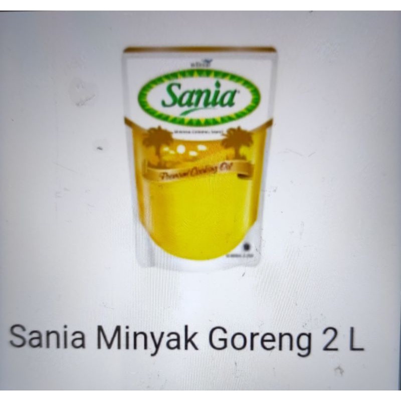 

Sania Minyak Goreng 2 ltr